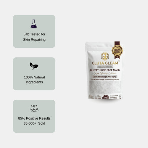Gluta Gleam Glutathione Face Mask
